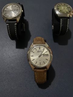 Vintage watches ( Citizen, Orient, Seiko)