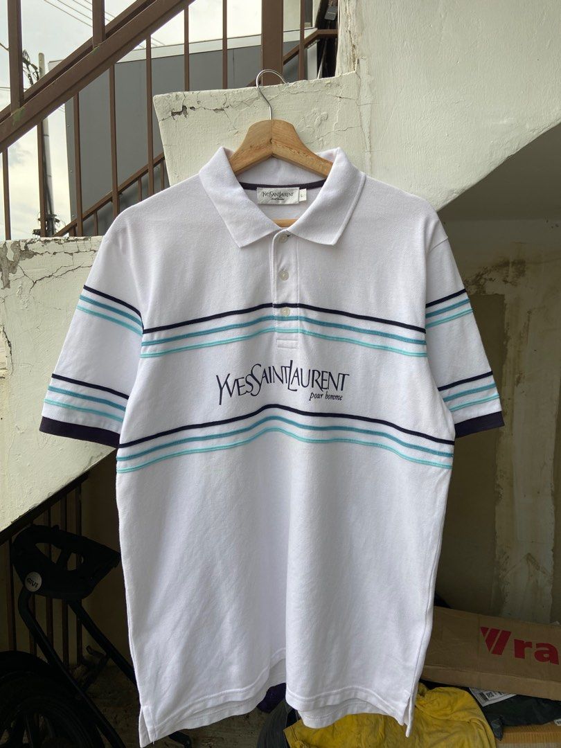 Yves saint 2025 laurent vintage polo