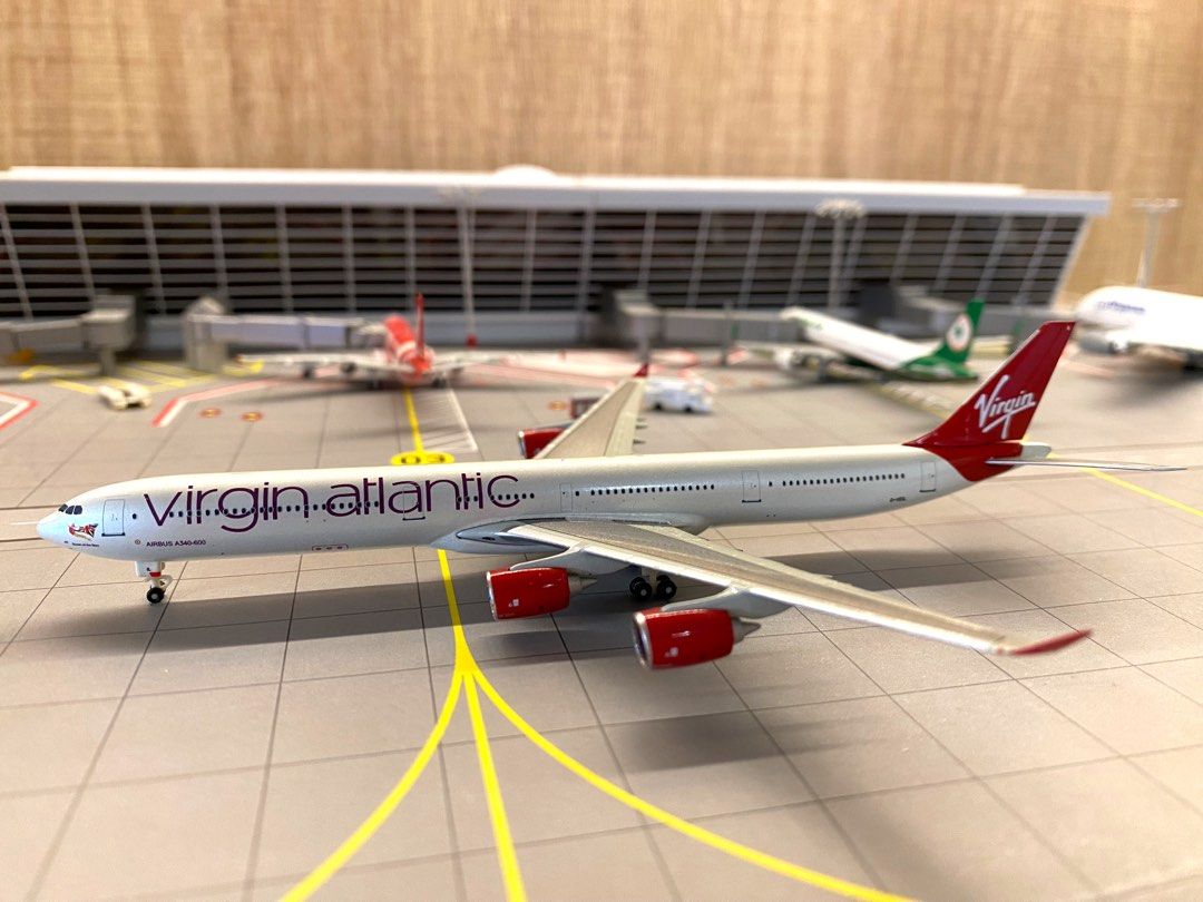 Virgin Atlantic 維珍航空A340-600 (1:500 Sky500), 興趣及遊戲, 玩具
