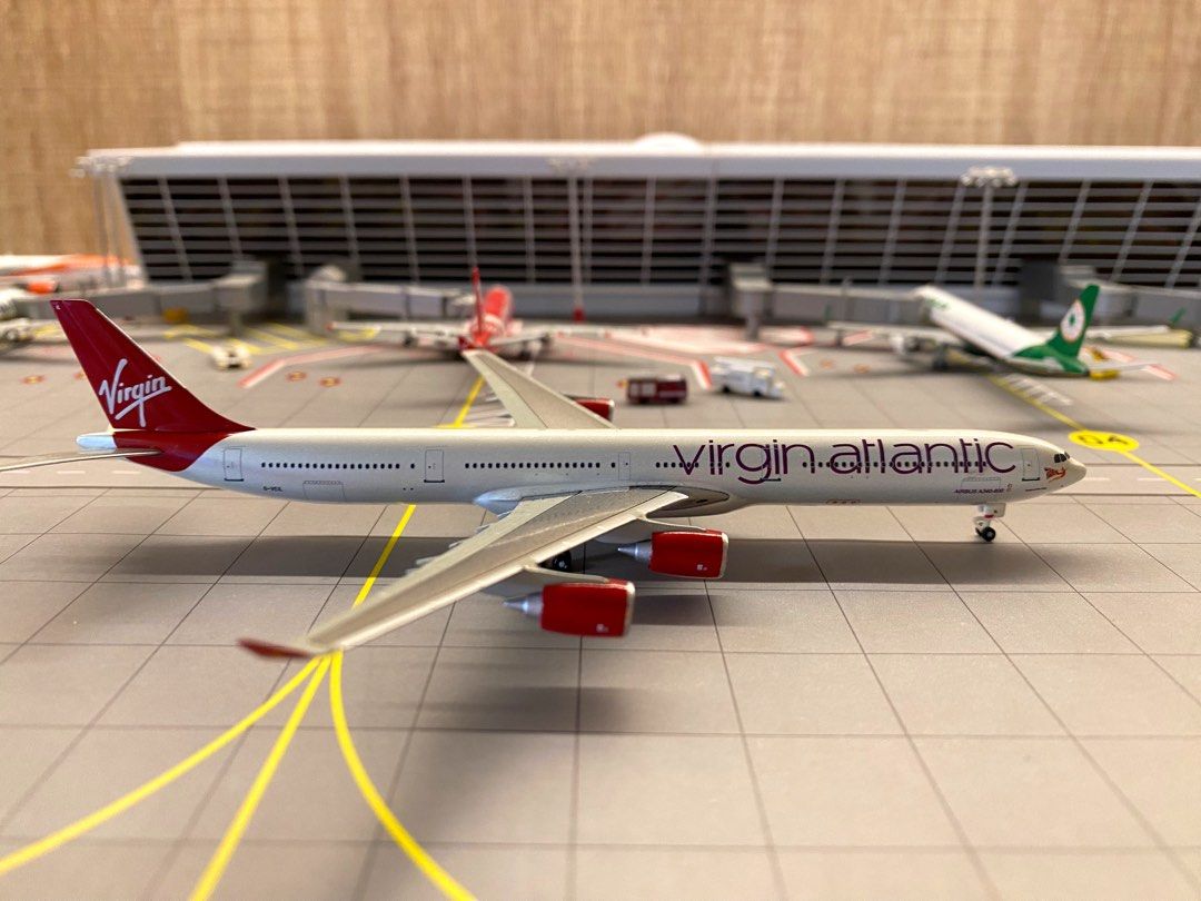 Virgin Atlantic 維珍航空A340-600 (1:500 Sky500), 興趣及遊戲, 玩具