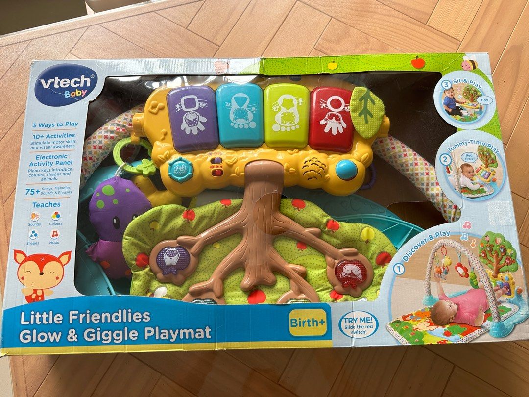 Vtech baby glow and giggle cheap playmat