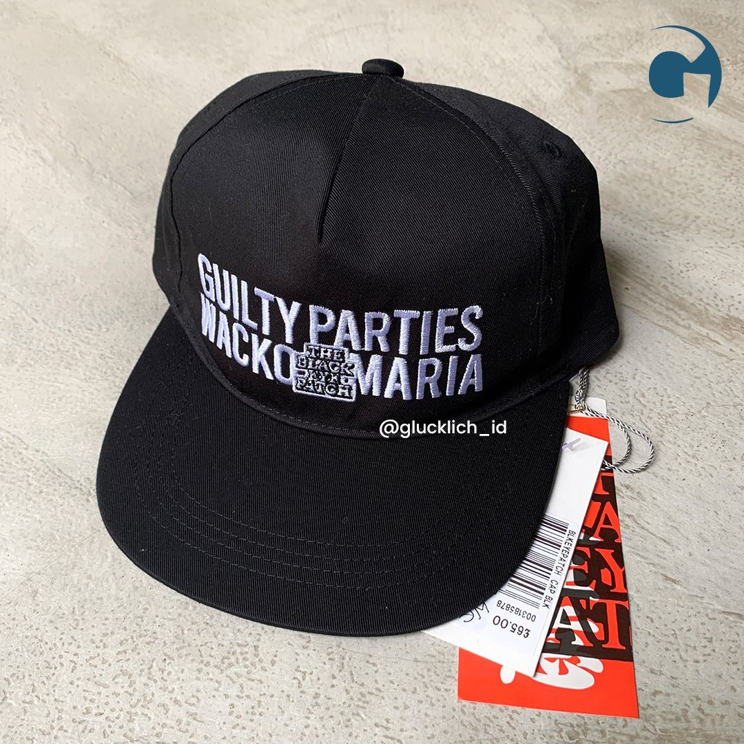 WACKO MARIA GUILTY PARTIES 傷つい CAP black