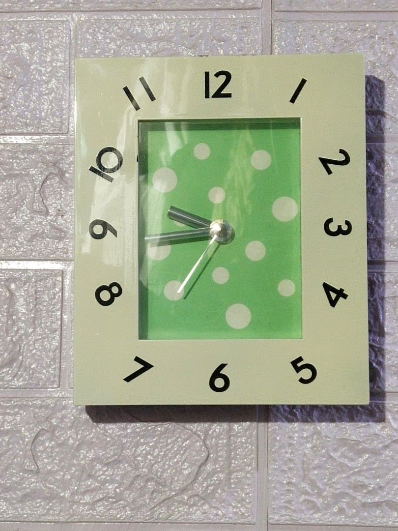 Wall Clock Square on Carousell