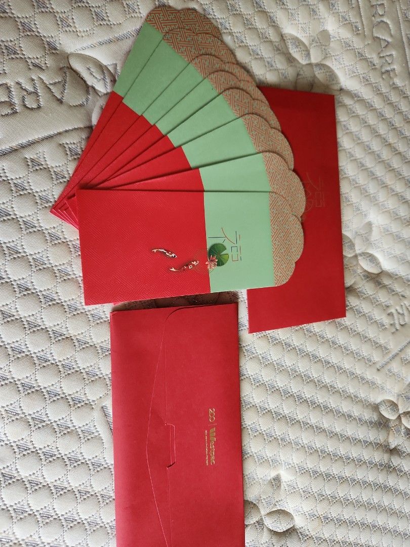 Westpac Bank red packets (Rare), Hobbies & Toys, Stationery & Craft