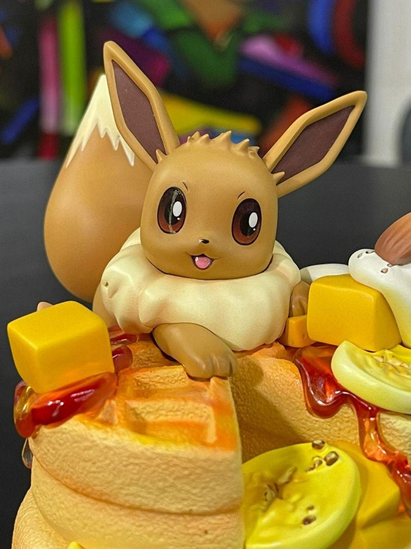 Eevee Waffle - Pokemon Resin Statue - Wing Studio [In Stock]