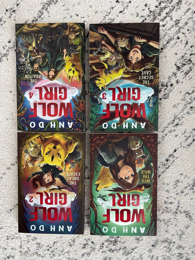 Wolf Girl Box Set by Anh Do (4 books), Hobbies & Toys, Books ...