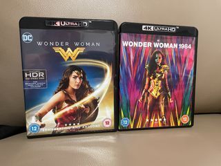 WONDER WOMAN & WONDER WOMAN 1984 4K ULTRA HD + BLU-RAY (UK)