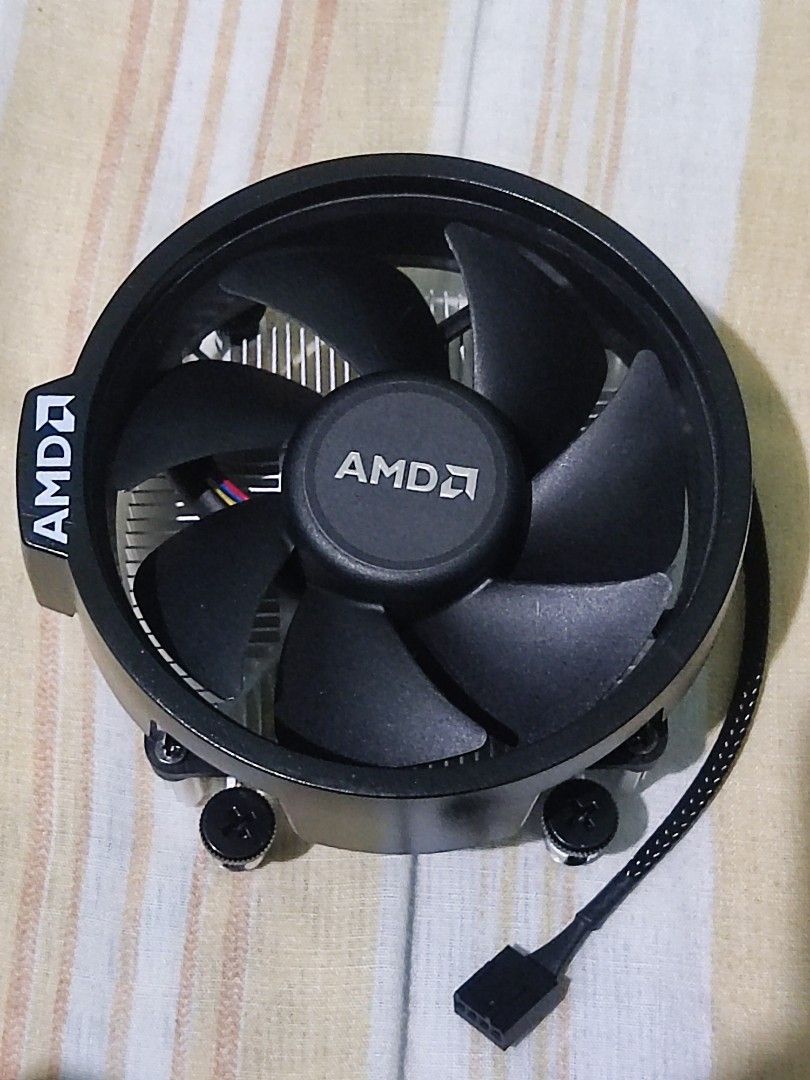 Wraith stealth cooler (Category: Computer Parts) located in Calamba. Submitted by aaronrei (Listing ID 1233018057, Image 1). Description: came from ryzen 5 5600 bundle unused as i installed a different cooler.