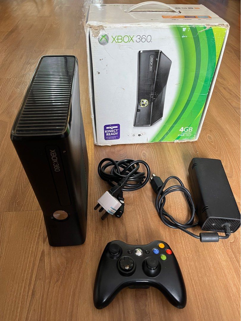 Xbox 360 slim with 35 games, Video Gaming, Video Game Consoles, Xbox on  Carousell