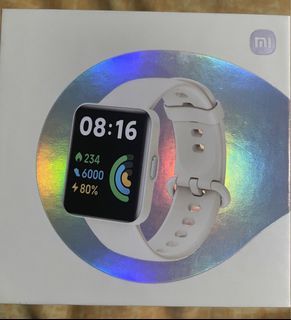 Xiaomi Redmi Watch 2 Lite (Ivory) + 5 extra straps - total value at ₱4,149