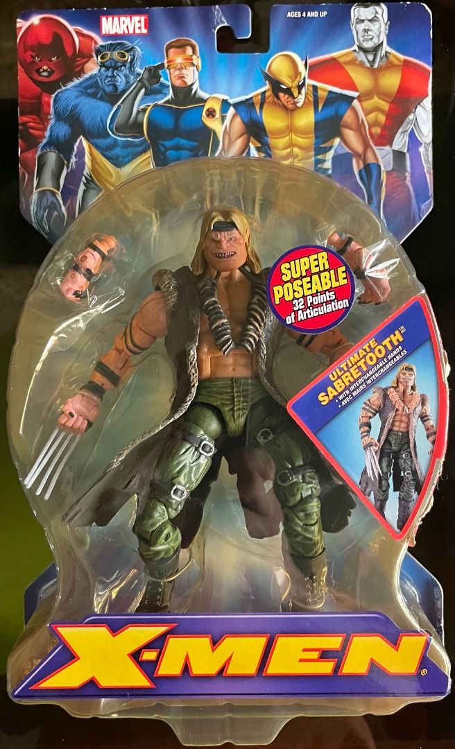 X-men Classics Ultimate Sabretooth by Toy Biz (Marvel Legends) Brand ...
