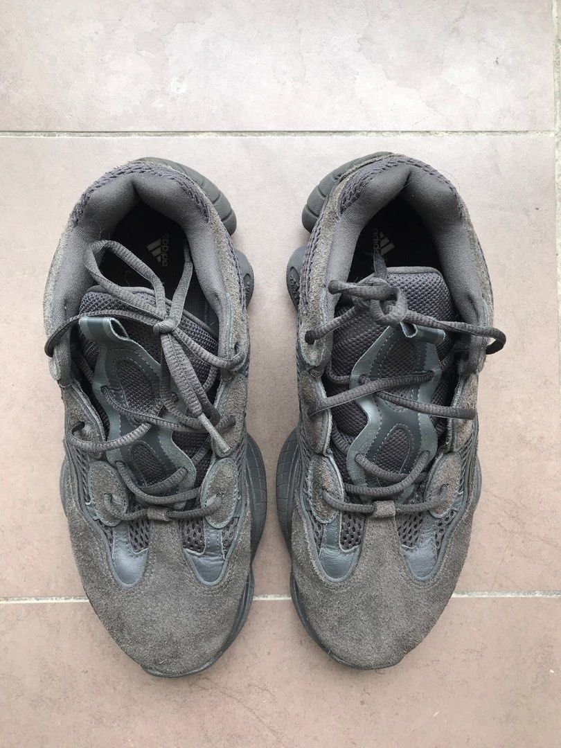 Yeezy 500 Utility Black Men s Fashion Footwear Sneakers on
