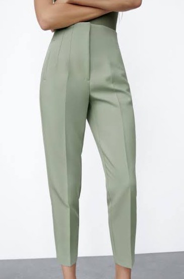 Zara Trousers High Waisted