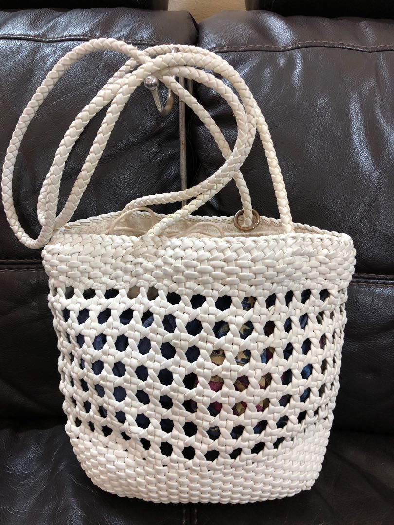 Zara braided bag online