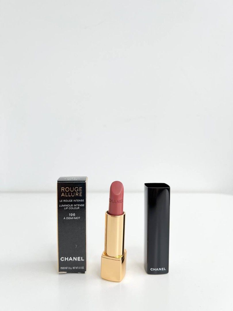 Chanel A Demi-Mot & Nuance Rouge Allure Lip Colours Reviews & Swatches