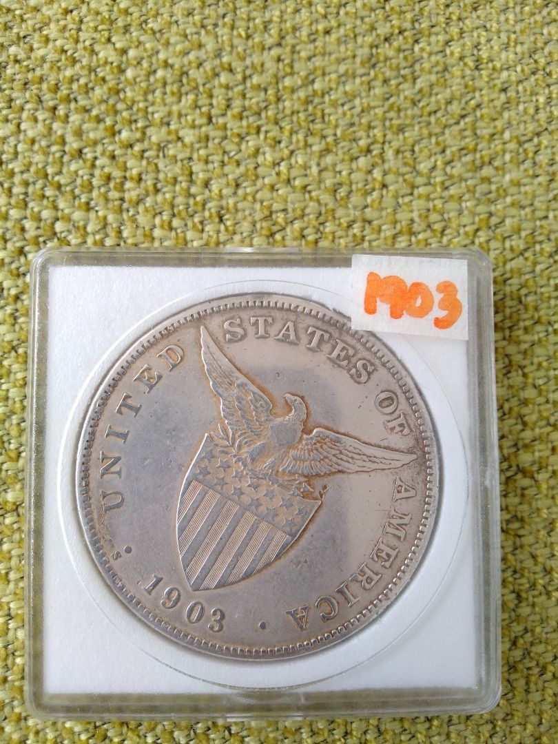 1903-S (1 PESO USPI), Hobbies & Toys, Memorabilia & Collectibles ...