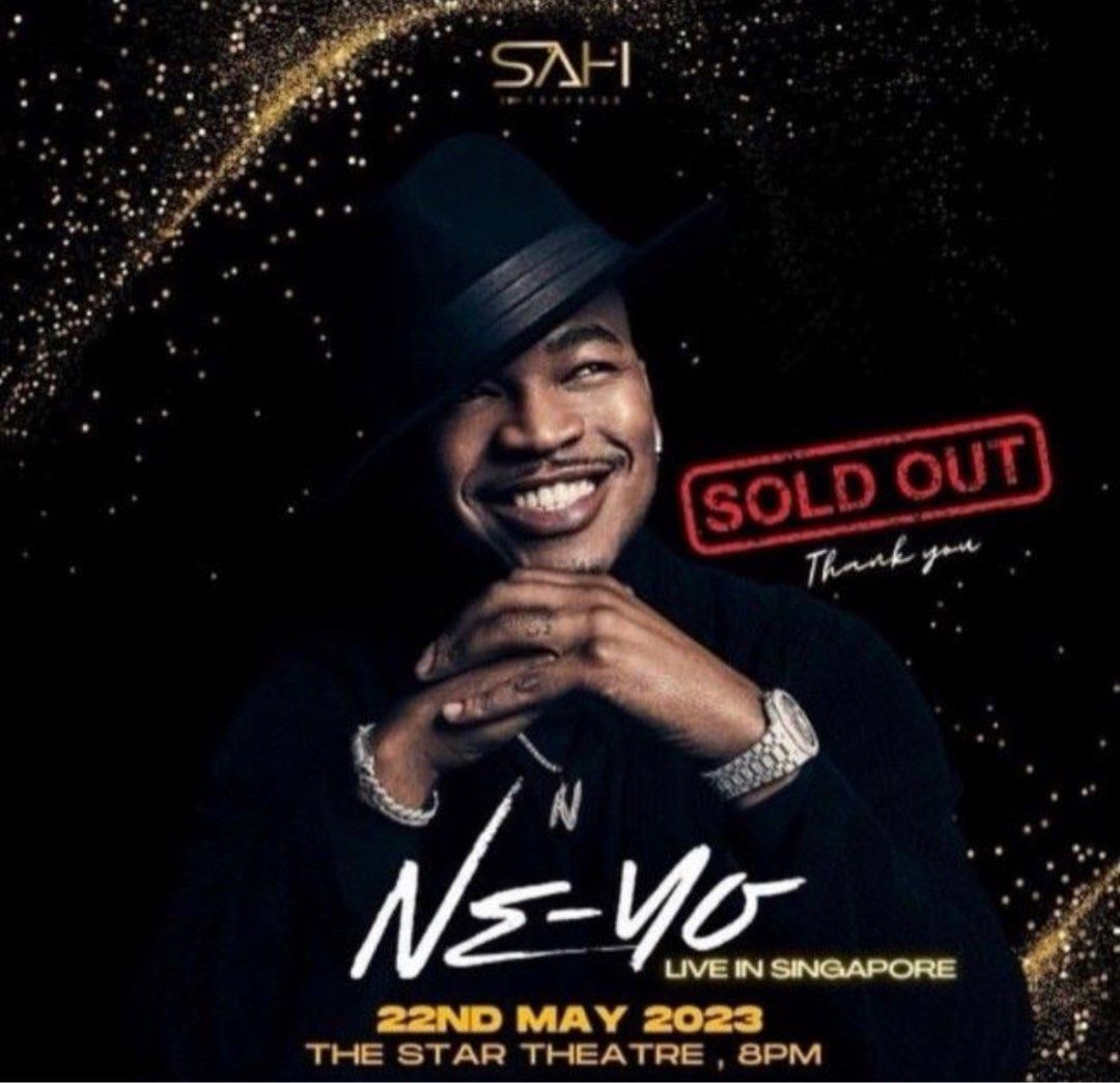 1 (One) Neyo Ticket Silver 118, Tickets & Vouchers, Event Tickets on
