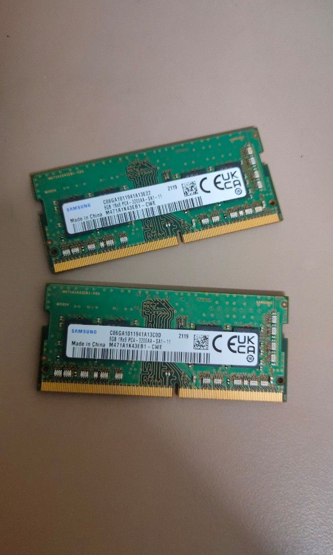 One 8gb DDR4 3200mhz Laptop RAM Computers Tech Parts
