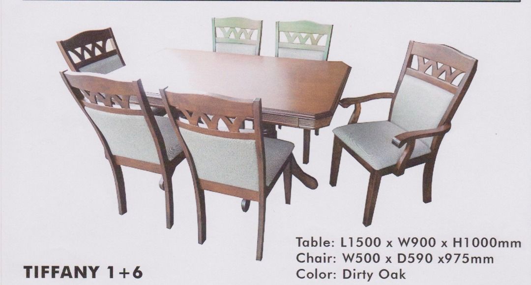 6 seater Dining Table Home Furniture, Furniture & Home Living