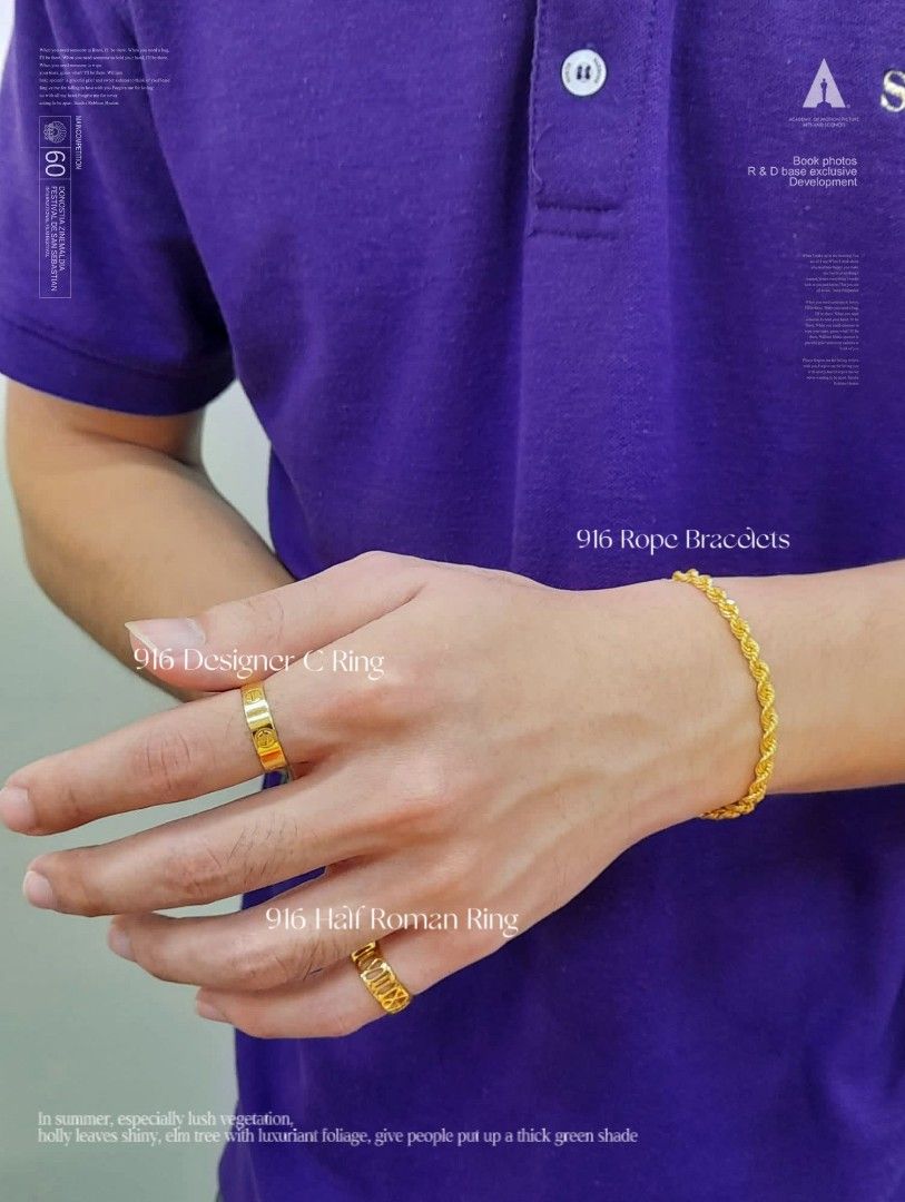 D shop ring bracelet