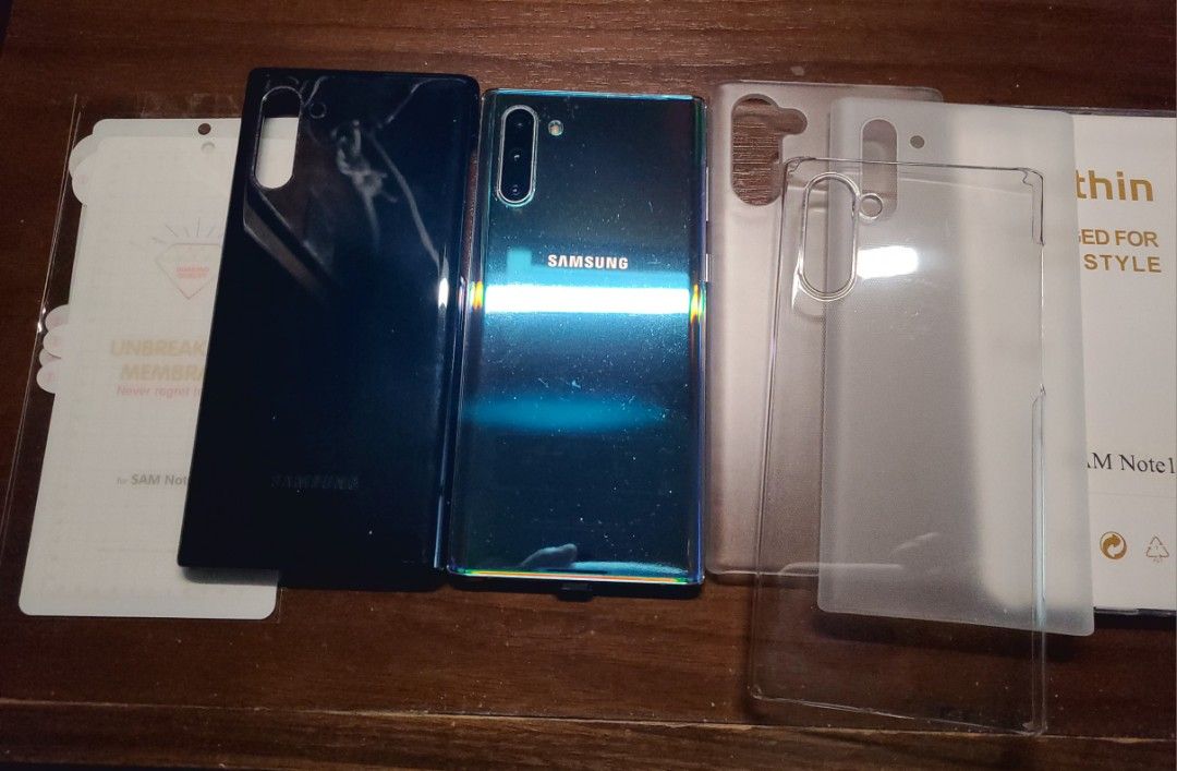 95%新三星Samsung Galaxy Note 10 8+256GB 炫彩色鏡面Aura Glow 水貨SM