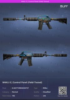 95% BUFF Price [0.18FV} Csgo M4a1-s Control Panel FT