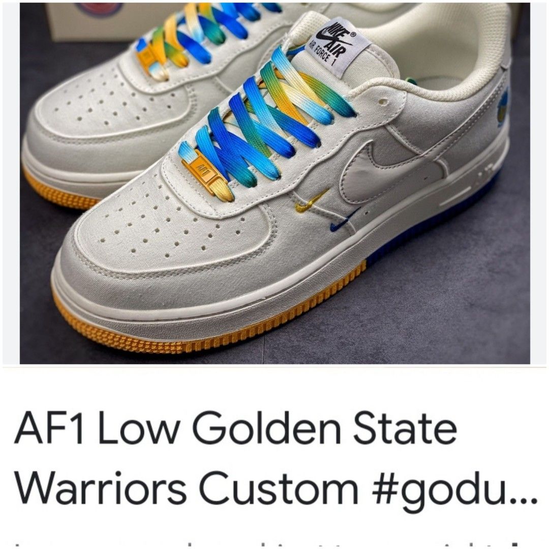 Af1 online golden state