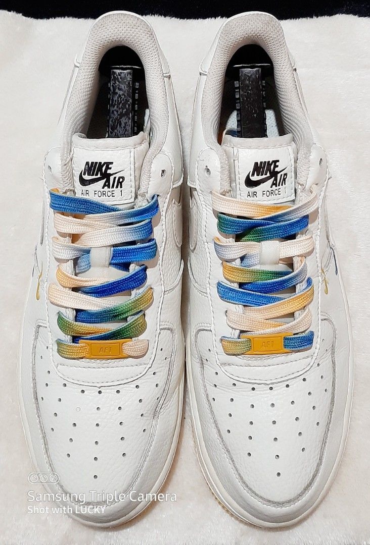 9.5 us men 43 euro Nike AF1 Low Golden State Warriors GSW Custom