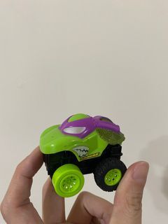 #23吃土季 忍者龜造型玩具迴力車擺件公仔