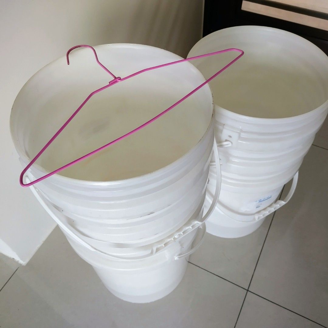 已保留勿下標)塑膠油漆桶23公升塑膠桶提桶水桶pp桶萬用桶, 家具及居家