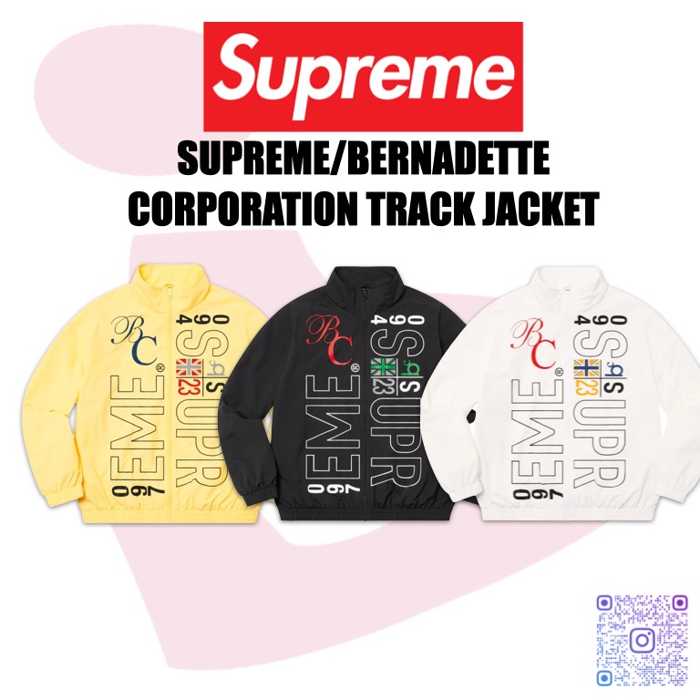 代訂: SUPREME/BERNADETTE CORPORATION TRACK JACKET, 男裝, 外套及