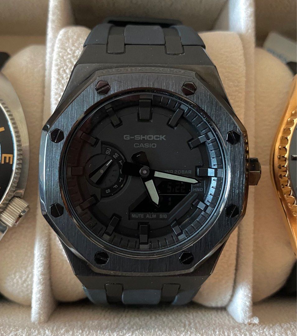 G shock stealth black hotsell