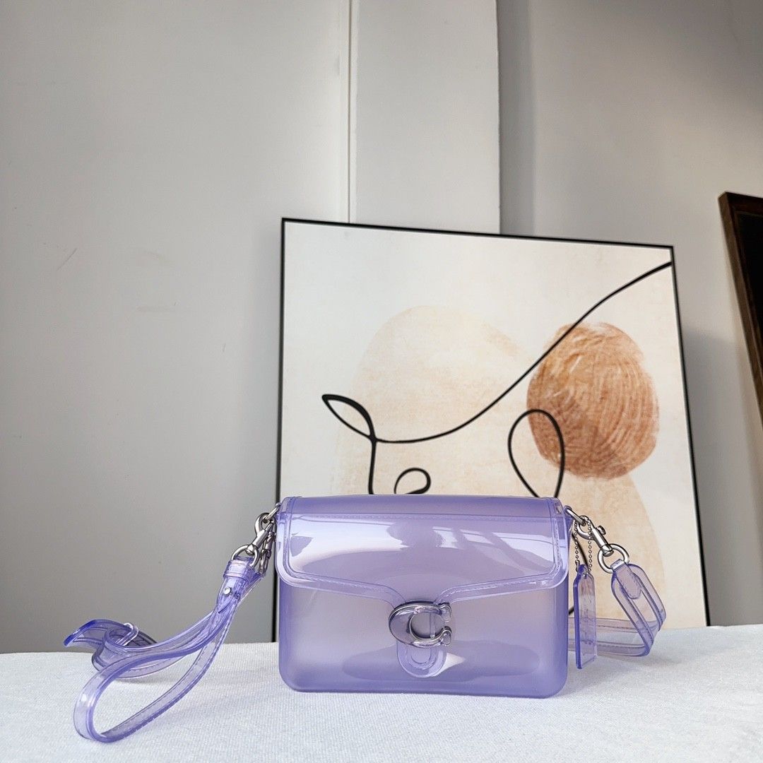 Purple iridescent deals coach bag