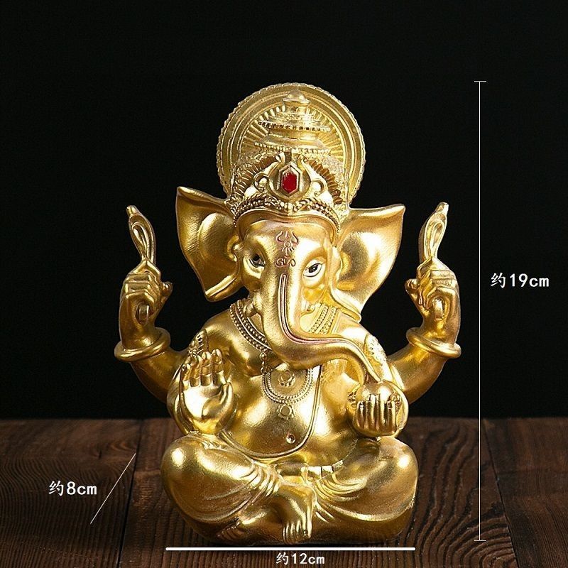 まとめ買い 純銅は鼻財神、タイ五頭象神、風水、招財 - アンティーク