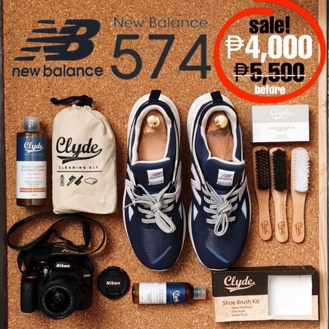 New balance 574 cleaning clearance