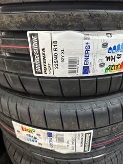 石橋   potenza sport   225/40/18  歐洲製造  23年