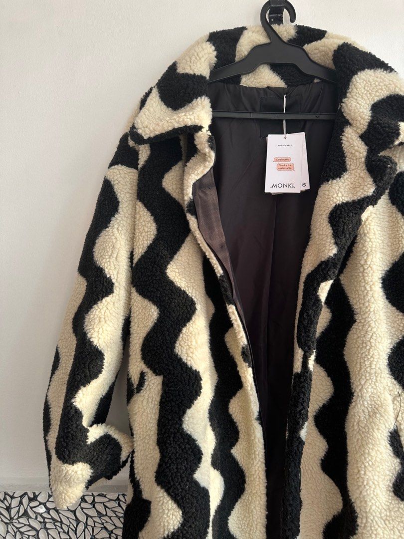 Monki store faux fur