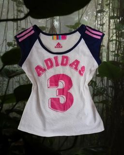 adidas print jersey top