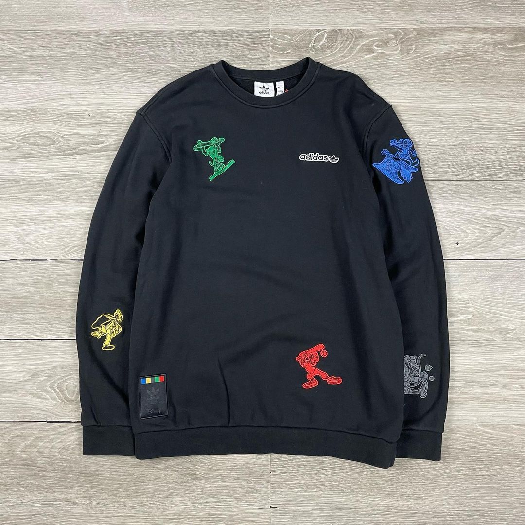 Adidas goofy crew sweatshirt clearance
