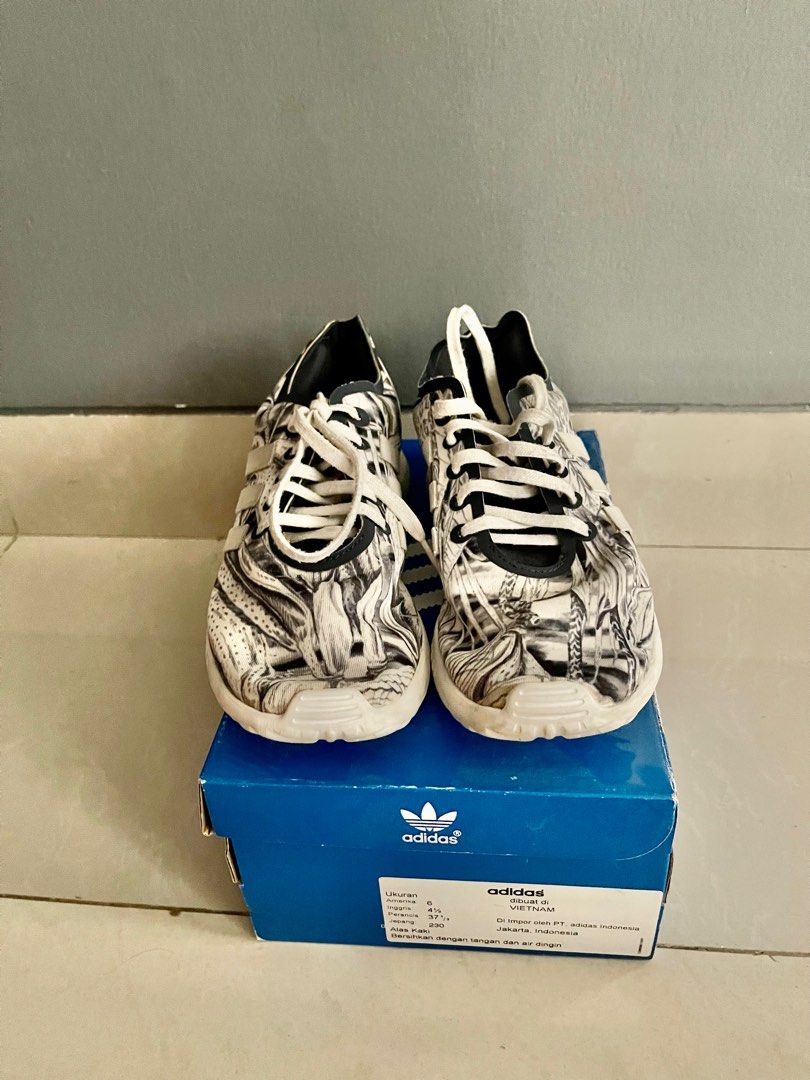 Adidas ZX Flux Smooth Women Fesyen Pria Sepatu Sneakers di