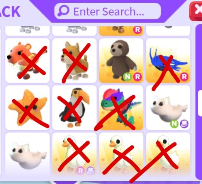 Adopt me pets and items!, Video Gaming, Gaming Accessories, Virtual