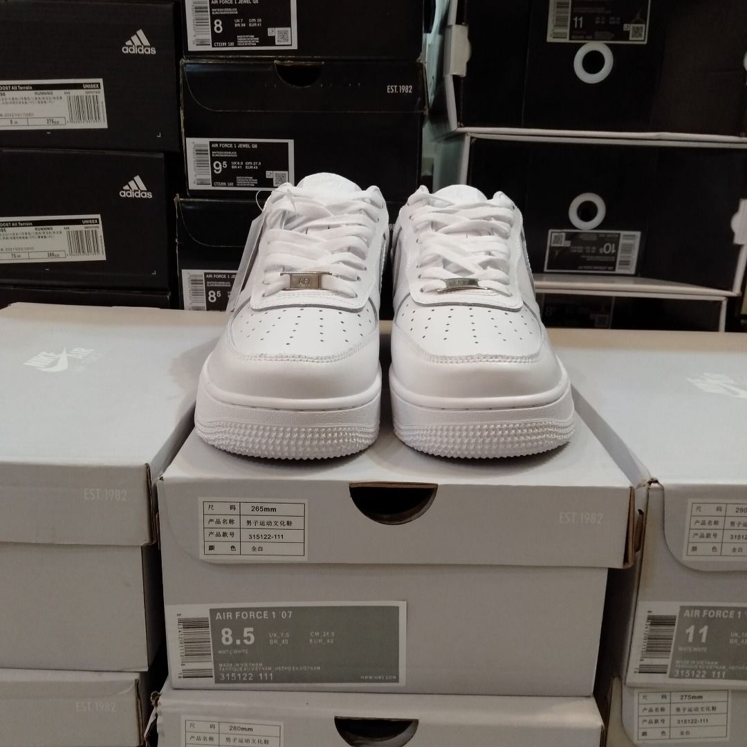 Nike Air Force White Triple Shoe Men s Fashion Footwear