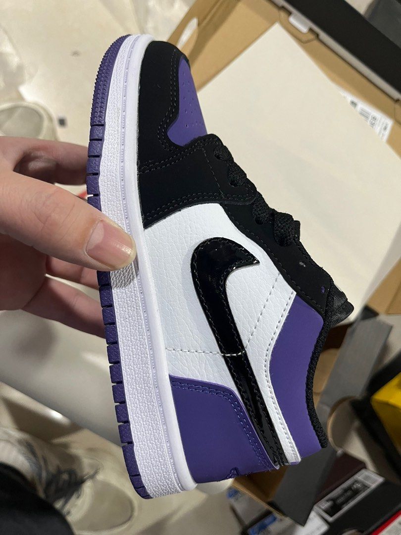 Purple sales baby jordans