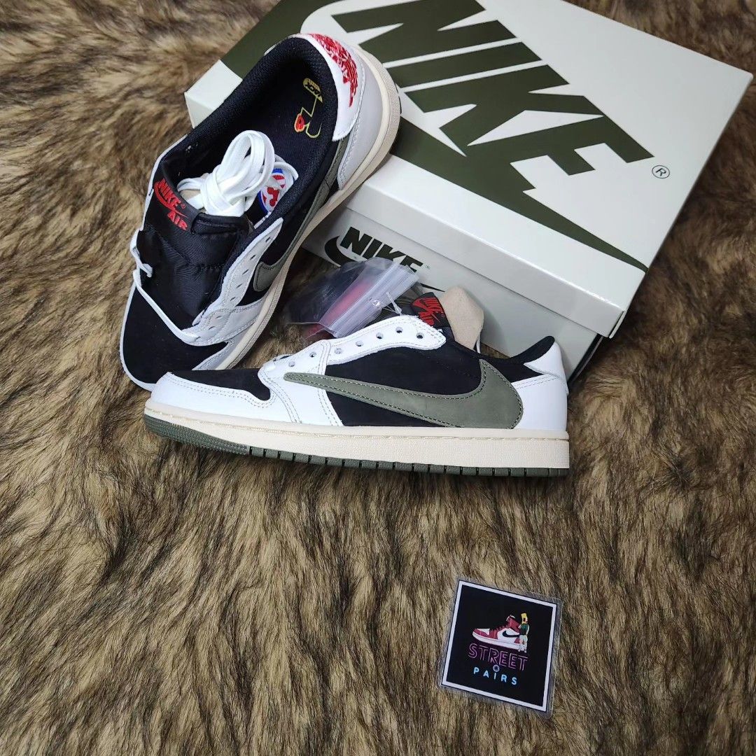 travis scott olive green