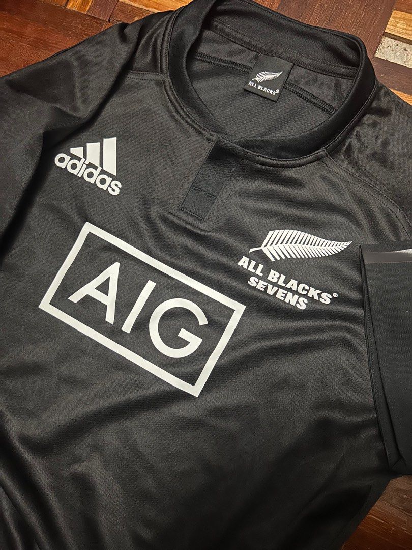 Adidas All Blacks Sevens 7s 2018 New Zealand Official Licensed XS/S Rugby  Jersey