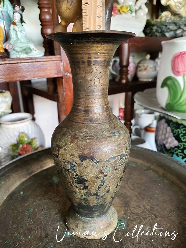 Antique Indian Brass Vase (SALE!) on Carousell