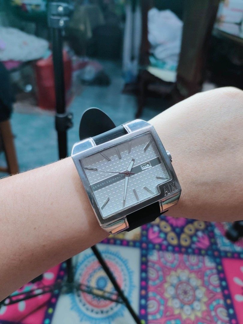 Armani exchange store big face watch