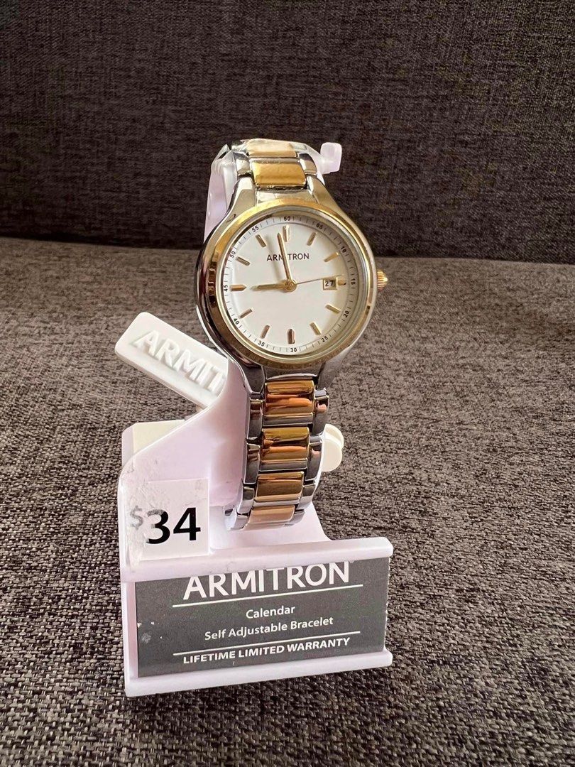 Armitron two discount tone ladies watch