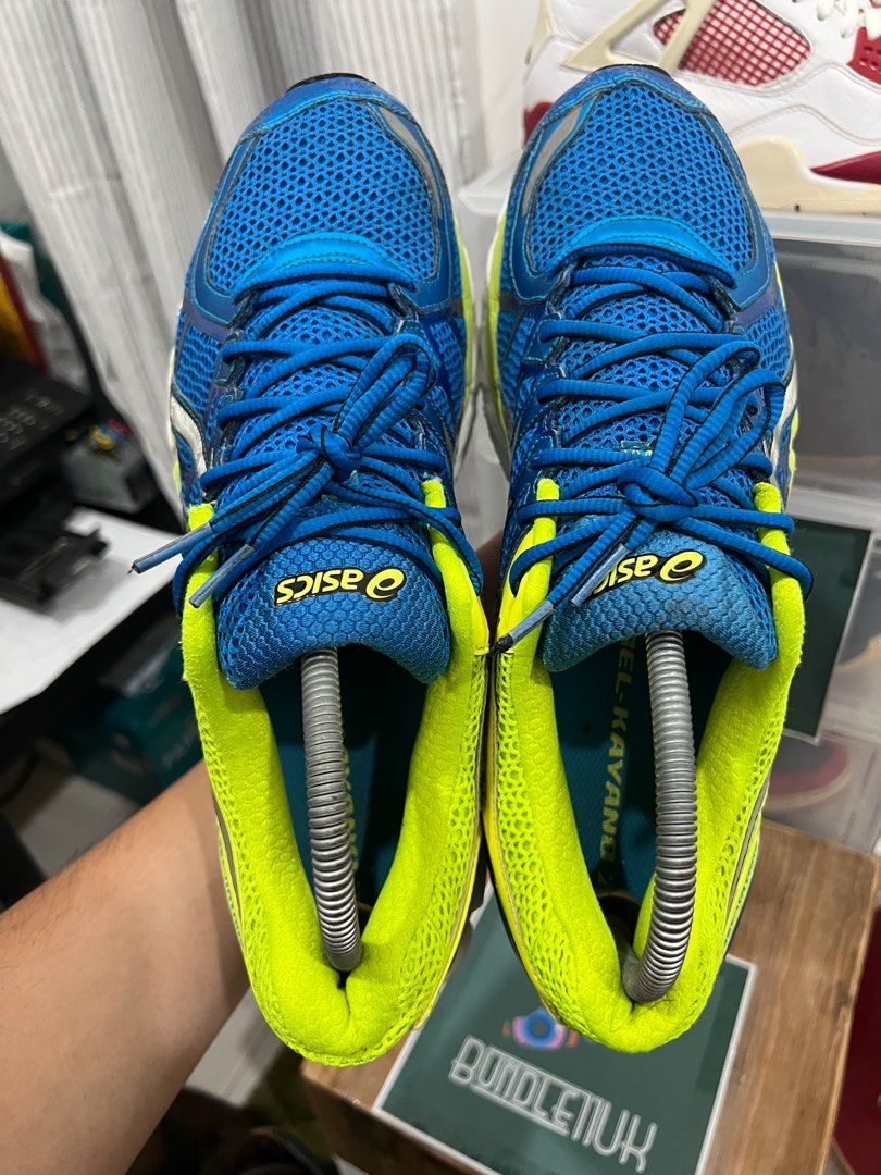 Asics Gel Kayano 21 Royal Lightning Flash Yellow 13UK Men s