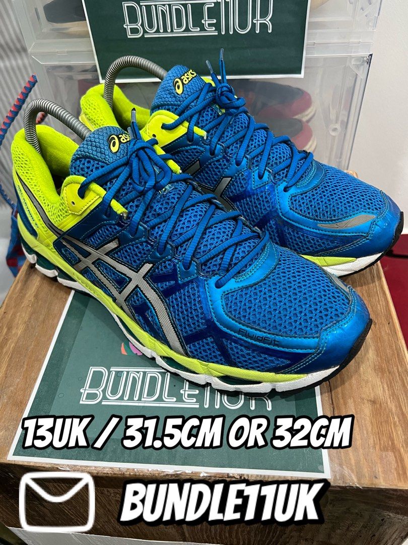 Asics gel kayano 21 lightning royal black on sale